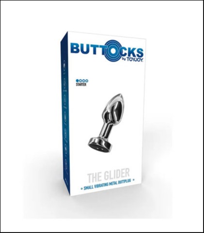 METALNI ANALNI DILDO SA VIBRACIJOM VIBRATING METAL BUTTPLUG S