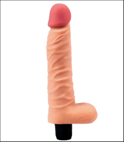 Mekani vibrator sa testisima 21cm the real deal
