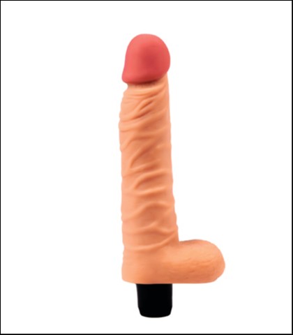 Mekani vibrator sa testisima 21cm the real deal