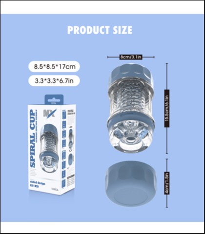 MASTURBATOR SPIRAL CUP STRONG EDITION NUBBLE