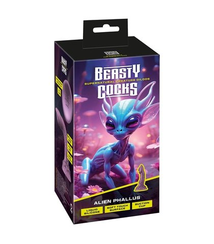 Silikonski dildo alien phallus