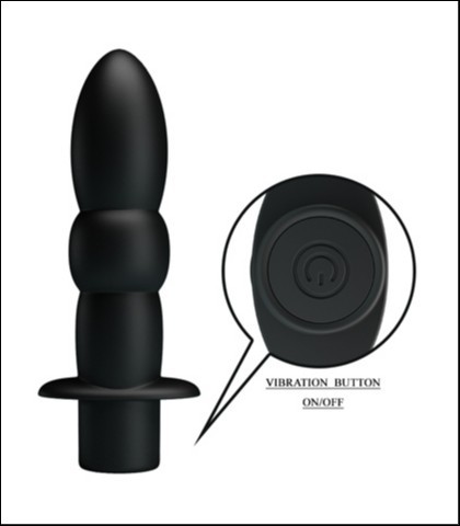 Analni vibrator wyatt black
