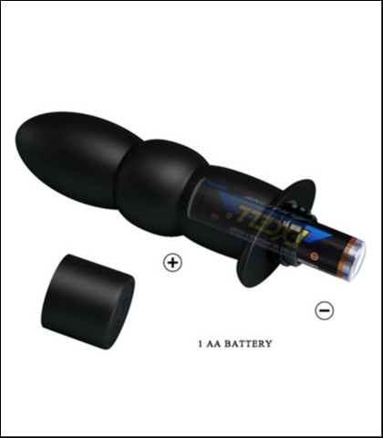 Analni vibrator wyatt black