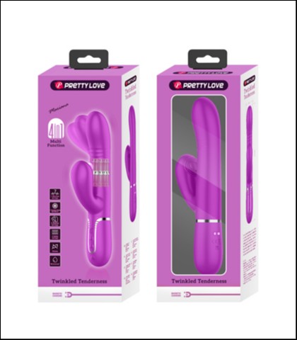 Vibrator za stimulaciju g tacke u roze boji + xy lubrikant