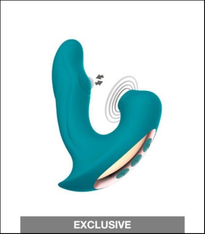 Vibrator za trostruku stimulaciju "xoroon"