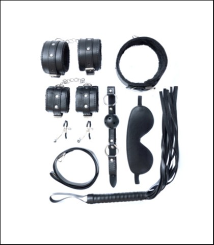 Crni bdsm set