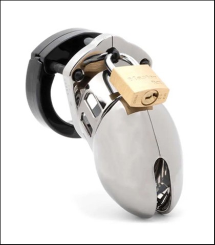 KAVEZ ZA PENIS - CB 6000 - SILVER SHORT