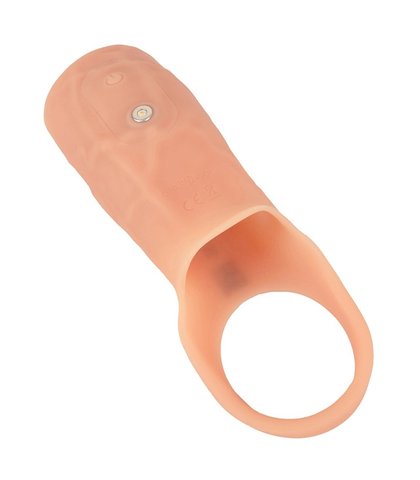 Realistična vibrirajuća navlaka za penis realsleeve open