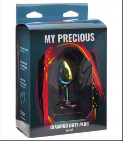 Mali chrome butt plug