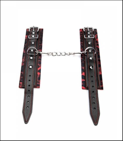 Lisice za ruke red leopard