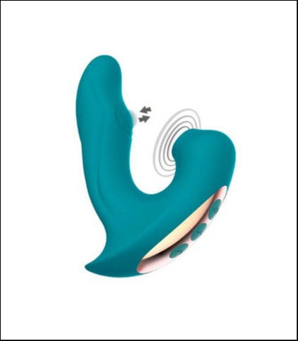 Vibrator za trostruku stimulaciju "xoroon"