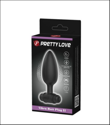 Pretty love vibro butt plug ii