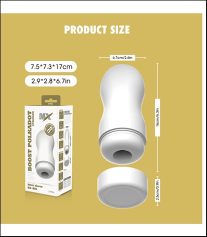 MASTURBATOR BOOST POLKADOT STROKER