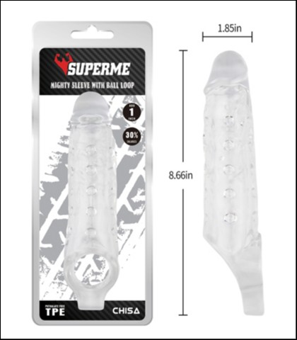 Providna navlaka za penis mighty sleeve