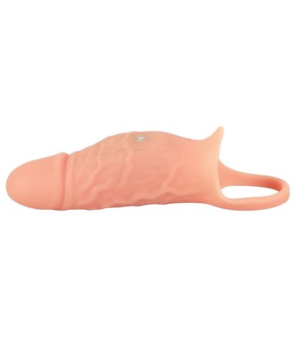 Realistična vibrirajuća navlaka za penis realsleeve close