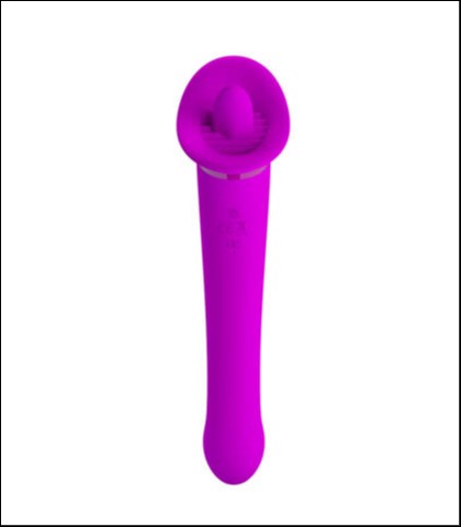 Silikonski vibrator za klitoris faust