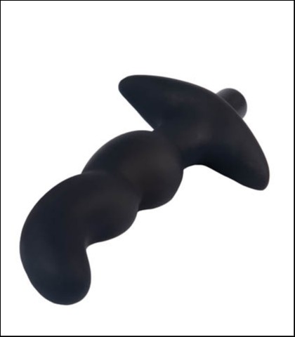 Zakrivljeni analni vibrator