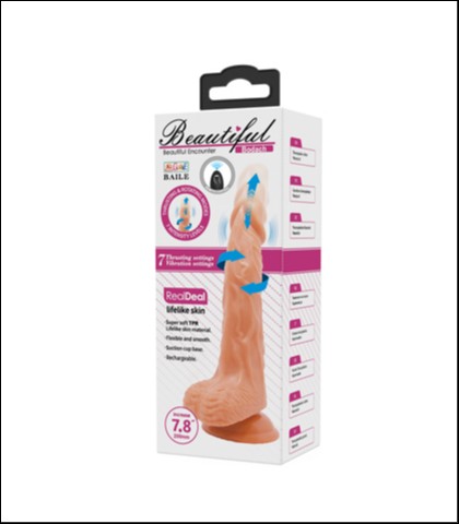 REALISTICNI VIBRATOR BODACH SA DALJINSKIM