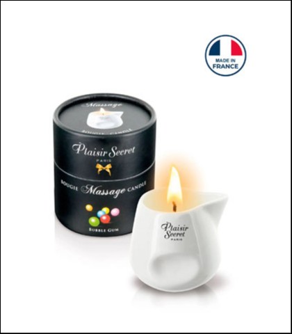 BUBBLE GUM MASAZNA SVECA 80ML