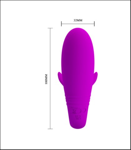 Vaginalno klitoralni stimulator jordyn