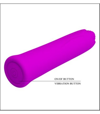 Mini silikonski vibrator - curtis 10cm