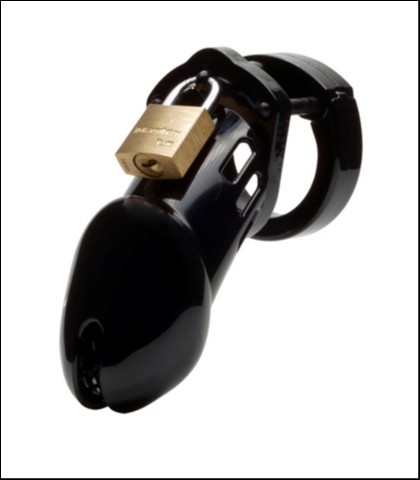 MUSKI POJAS NEVINOSTI CB-6000 - CRNA BOJA