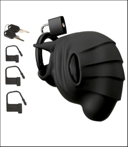 Silikonski kavez za penis i testise