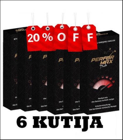 TURSKI MED PERFORMAX 60G X 6