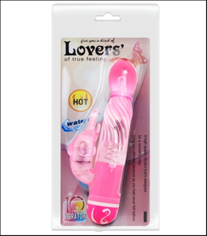 Mini pink rabbit masazer