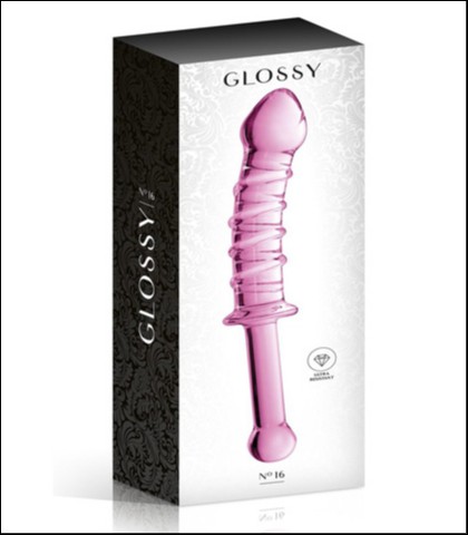 Stakleni dildo number 16 / glosy