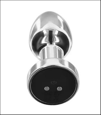 Metalni analni dildo sa vibracijom vibrating metal buttplug s