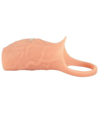 Realistična vibrirajuća navlaka za penis realsleeve open