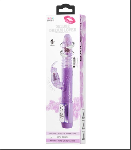 &QUOT;DELUX DREAM LOVER&QUOT; VIBRATOR