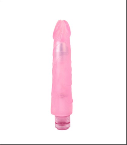 Veliki roze vibrator - 24cm