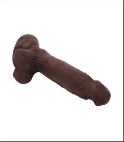 Mekani dildo sa testisima - 19cm