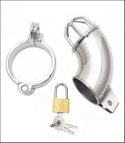Metalni kavez za penis cage 1