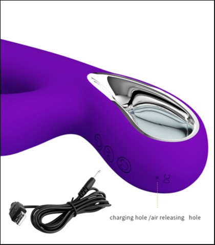 Vaginalno klitoralni masazer "jersey"