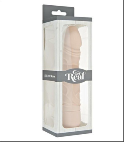 SILIKONSKI VIBRATOR BOJE KOZE