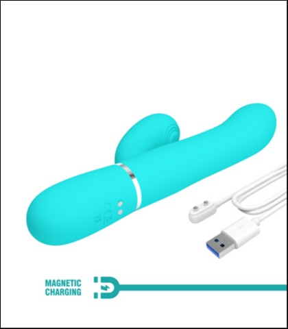 Vibrator za stimulaciju g tacke u tirkiznoj boji