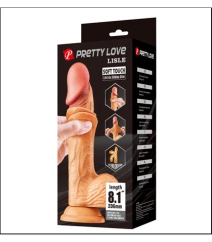 REALISTICNI SILIKONSKI DILDO - LISLE 20CM