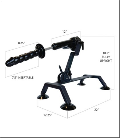 Seks mašina body dock pro sex machine