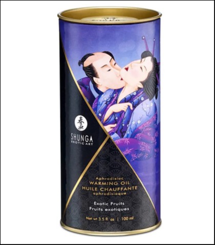 Shunga jestivo ulje za masazu sa zagrevanjem egzoticno voce