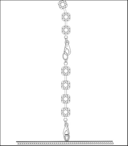 Seksi kombinezon sa cirkonima - noir - xl