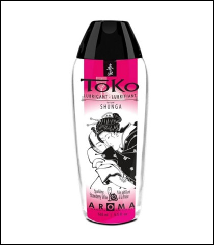 Shunga lubrikant toko aroma strawberry sparkling