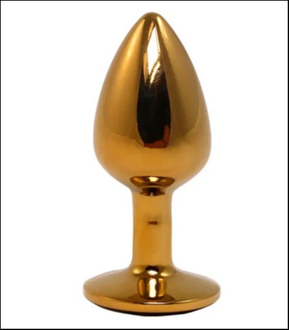 Zlatna metalna analna kupa - small