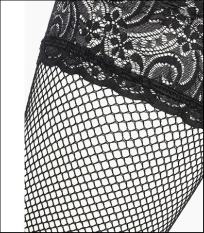 Seksi samodrzece carape sa sitnom mrezom - lf