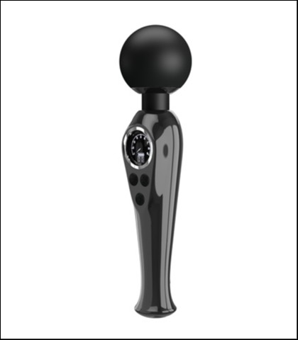 Vibrator za klitoris skyler black