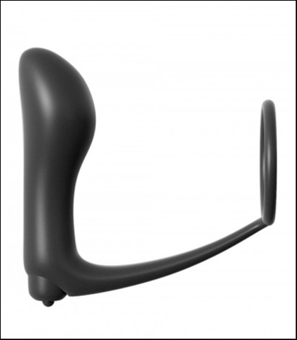 Anal fantasy prsten za penis sa vibrirajucim plugom