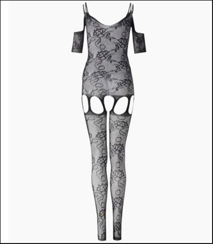 Seksi carape za celo telo sa otvorenom guzom lf