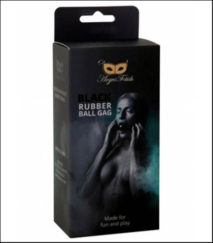 CRNA GUMENA KUGLA ZA USTA